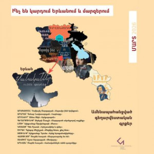 Հայաստանի գրքային քարտեզ | Մարտ