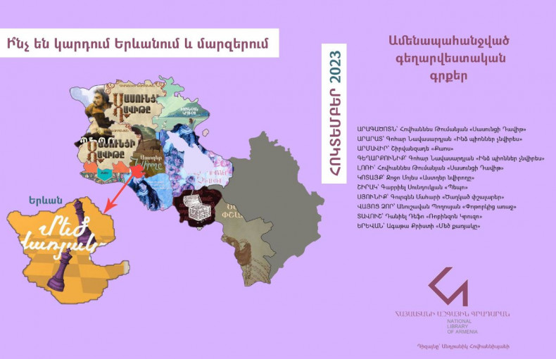 Book map of Armenia | october