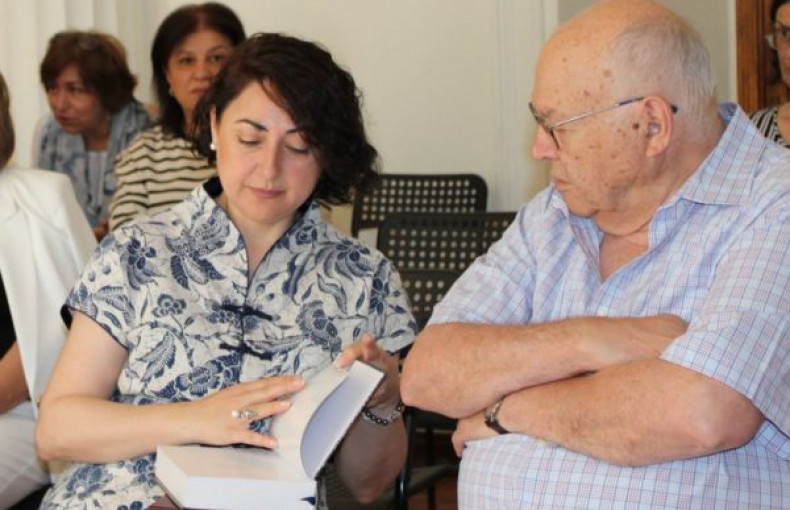 Professor Vitaly Yanko presented his work "Armenica"