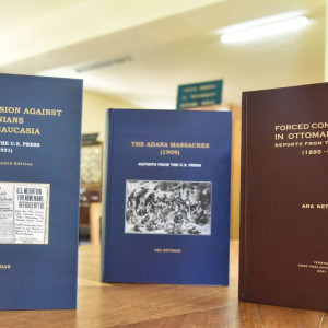 The National Library of Armenia has been replenished with volumes of studies by Australian-Armenian scientist Genocide scholar Ara Ketibyan
