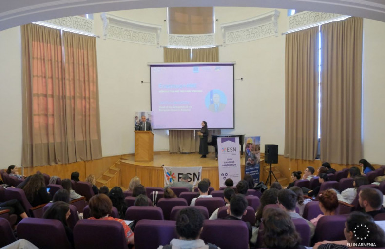 These days Armenia is hosting the Erasmus Days 2024 celebrations