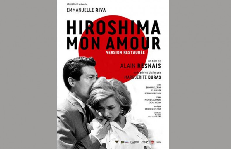 Watching a film | Alain Resnais  «Hiroshima, mon amour»