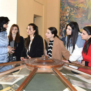 ASPU students' visit to NLA