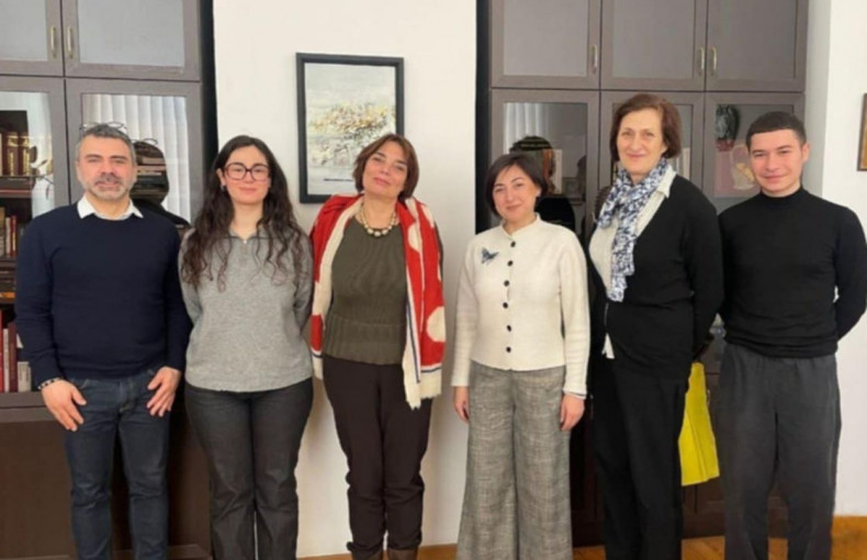 A delegation led by Juliette Cantu, Head of International Relations and Projects at the Lyon City Hall, visited the NLA