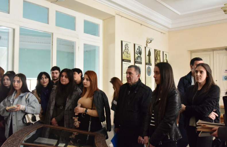 Дегустационный визит в Национальную библиотеку Армении
