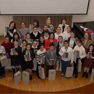 The award ceremony for the winners of the "Mother Tongue" (Reading) Olympiad