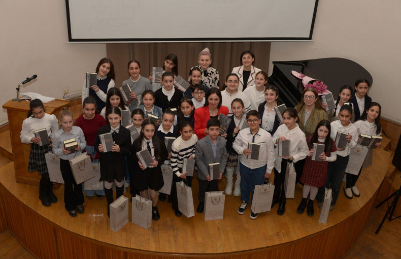 The award ceremony for the winners of the "Mother Tongue" (Reading) Olympiad