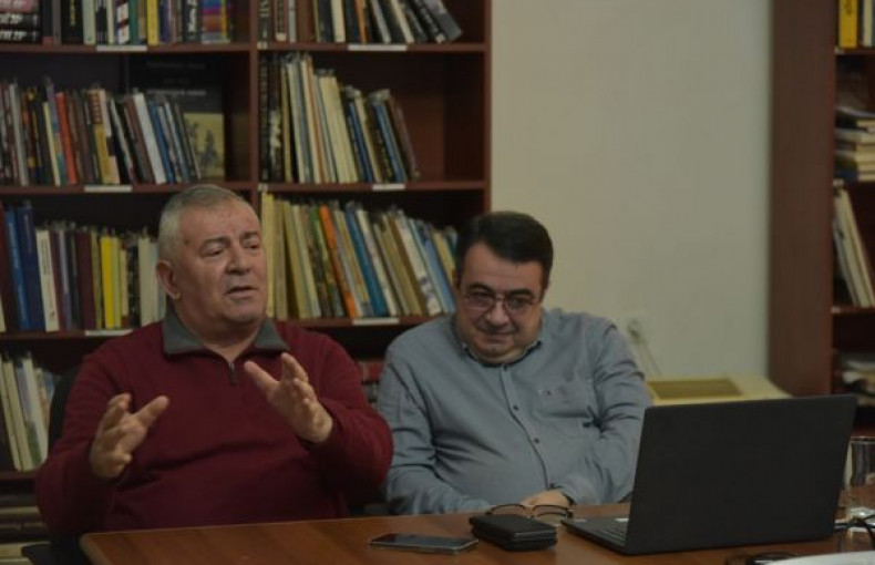 Ավետիք Պետրոսյանի հանրային դասախոսությունը Ազգային գրադարանում