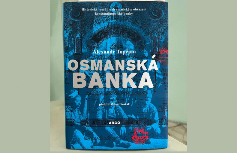 Роман Александра Топчяна «Банк Оттоман» на чешском языке