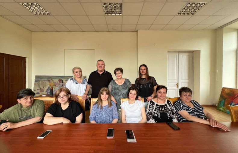 Национальную библиотеку Армении посетили сотрудники городской библиотеки Степанавана