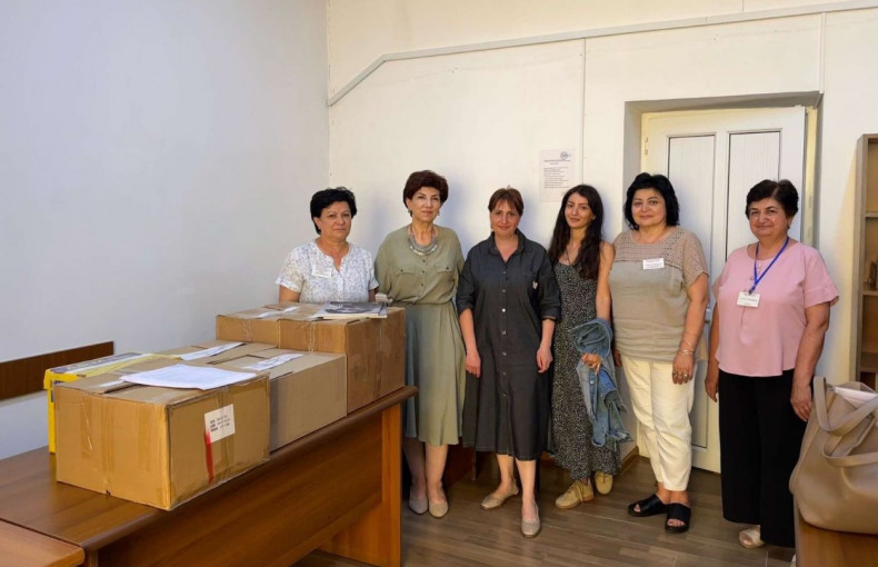 Regional visits. Syunik Regional Library