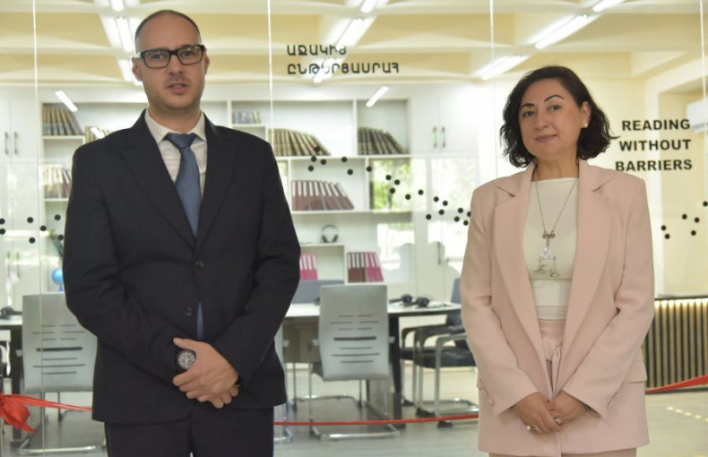 A New "Resource Reading Room" Opened at the National Library of Armenia