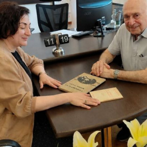 Ruben Galchyan's gift to NLA - unique books of cultural value